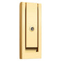 Baldwin - 0185 MODERN DR KNCKR W/SCOPE 003 - Lifetime Polished Brass