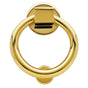 Baldwin - 0195 RING DR KNOCKER 003 - Lifetime Polished Brass
