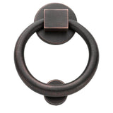 Baldwin - 0195 RING DR KNOCKER 402 - Distressed Oil-Rubbed Bronze