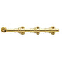 Baldwin - 0381 SURFACE BOLT 12 003 - Lifetime Polished Brass