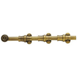 Baldwin - 0381 SURFACE BOLT 12 050 - Satin Brass and Black