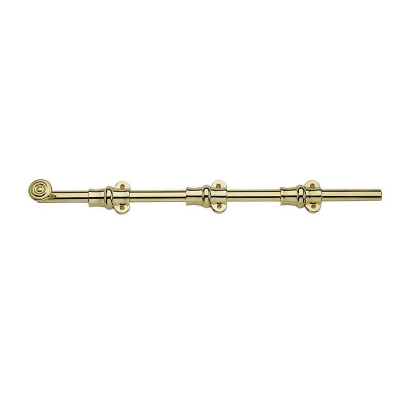 Baldwin - 0382 SURFACE BOLT 18 003 - Lifetime Polished Brass