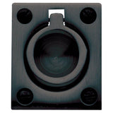 Baldwin - 0392 FLUSH RING PULL 190 - Satin Black