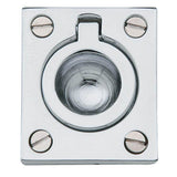Baldwin - 0392 FLUSH RING PULL 260 - Polished Chrome