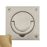 Baldwin - 0397 FLUSH RING PULL 033 - Vintage Brass