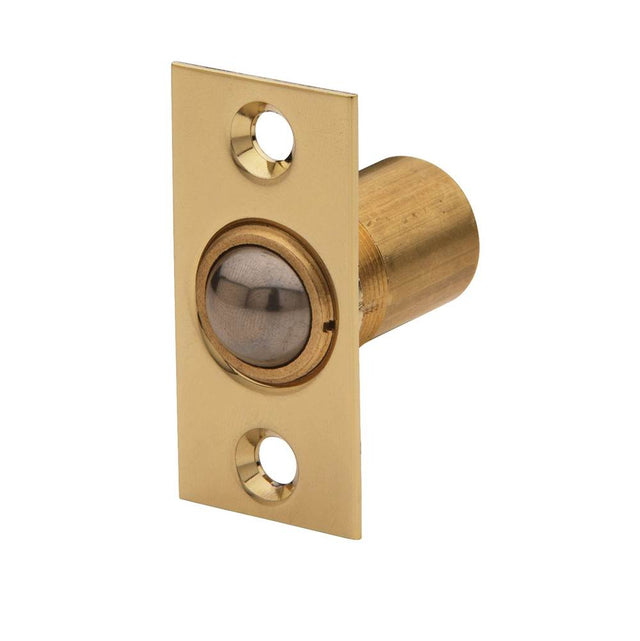 Baldwin - 0426 ADJ BALL CATCH 003 - Lifetime Polished Brass