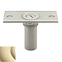 Baldwin - 0622 DUSTPROOF STRIKE - Lifetime Polished Brass