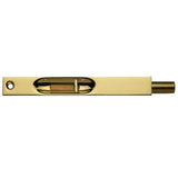Baldwin - 0626 FLUSH BOLT 6 003 - Lifetime Polished Brass