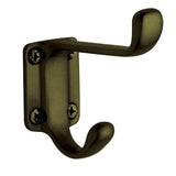 Baldwin - 0781 COSTUME HOOK 050 - Satin Brass and Black