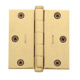 Baldwin - 1035 HINGE 3.5X3.5 - Satin Brass and Brown