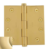 Baldwin - 1040 HINGE 4X4 NON-REM - Non-Lacquered Brass