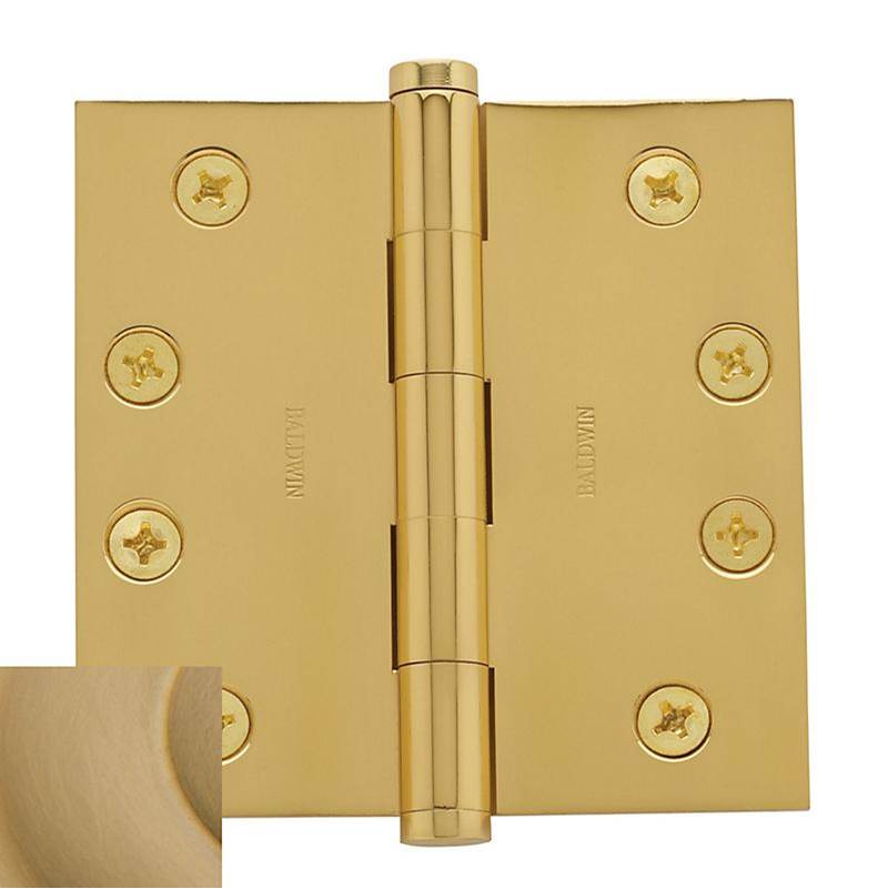 Baldwin - 1040 HINGE 4X4 NON-REM - Vintage Brass