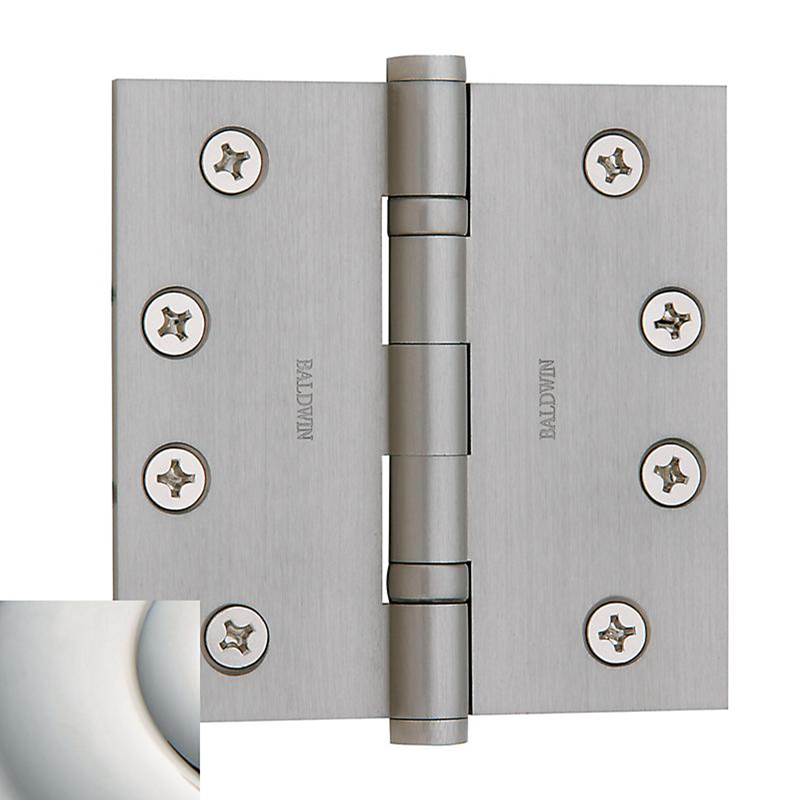 Baldwin - 1041 HINGE 4X4 055 - Lifetime Polished Nickel