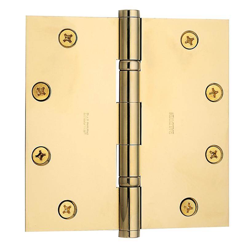 Baldwin - 1051 HINGE 5X5 NON-REM - Lifetime Polished Brass