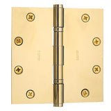 Baldwin - 1051 HINGE 5X5 NON-REM - Lifetime Polished Brass
