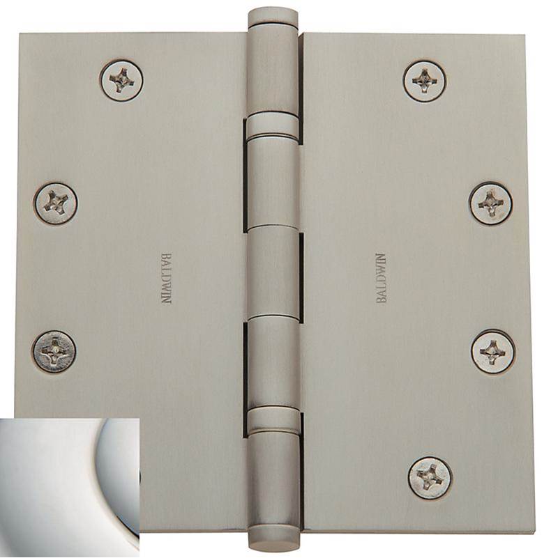 Baldwin - 1051 HINGE 5X5 055 - Lifetime Polished Nickel