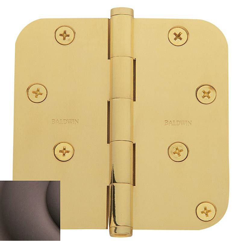Baldwin - 1140 5/8'' Radius Corner Hinge - Venetian Bronze