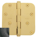 Baldwin - 1140 5/8'' Radius Corner Hinge - Distressed Oil-Rubbed Bronze