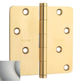 Baldwin - 1440 1/4 RAD CNR HINGE - Lifetime Satin Nickel