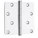 Baldwin - 1440 1/4 RAD CNR HINGE - Polished Chrome