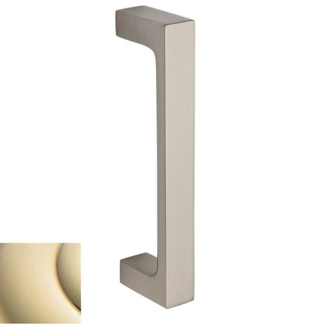 Baldwin - 2556 DR PULL 5.75 CTC - Lifetime Polished Brass