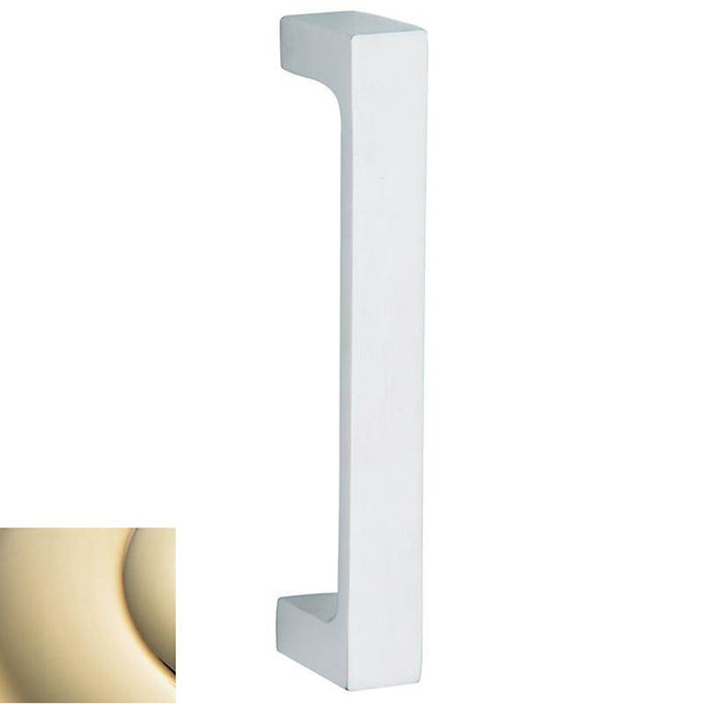 Baldwin - 2557 DOOR PULL 7 CTC 003 - Lifetime Polished Brass
