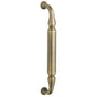 Baldwin - 2575 DOOR PULL 10 CTC - Satin Brass and Black