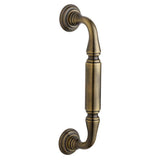 Baldwin - 2576 DOOR PULL 8 CTC 050 - Satin Brass and Black