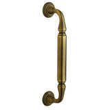 Baldwin - 2578 DOOR PULL 10 CTC - Satin Brass and Black