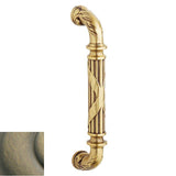 Baldwin - 2597 DOOR PULL 8 CTC 050 - Satin Brass and Black
