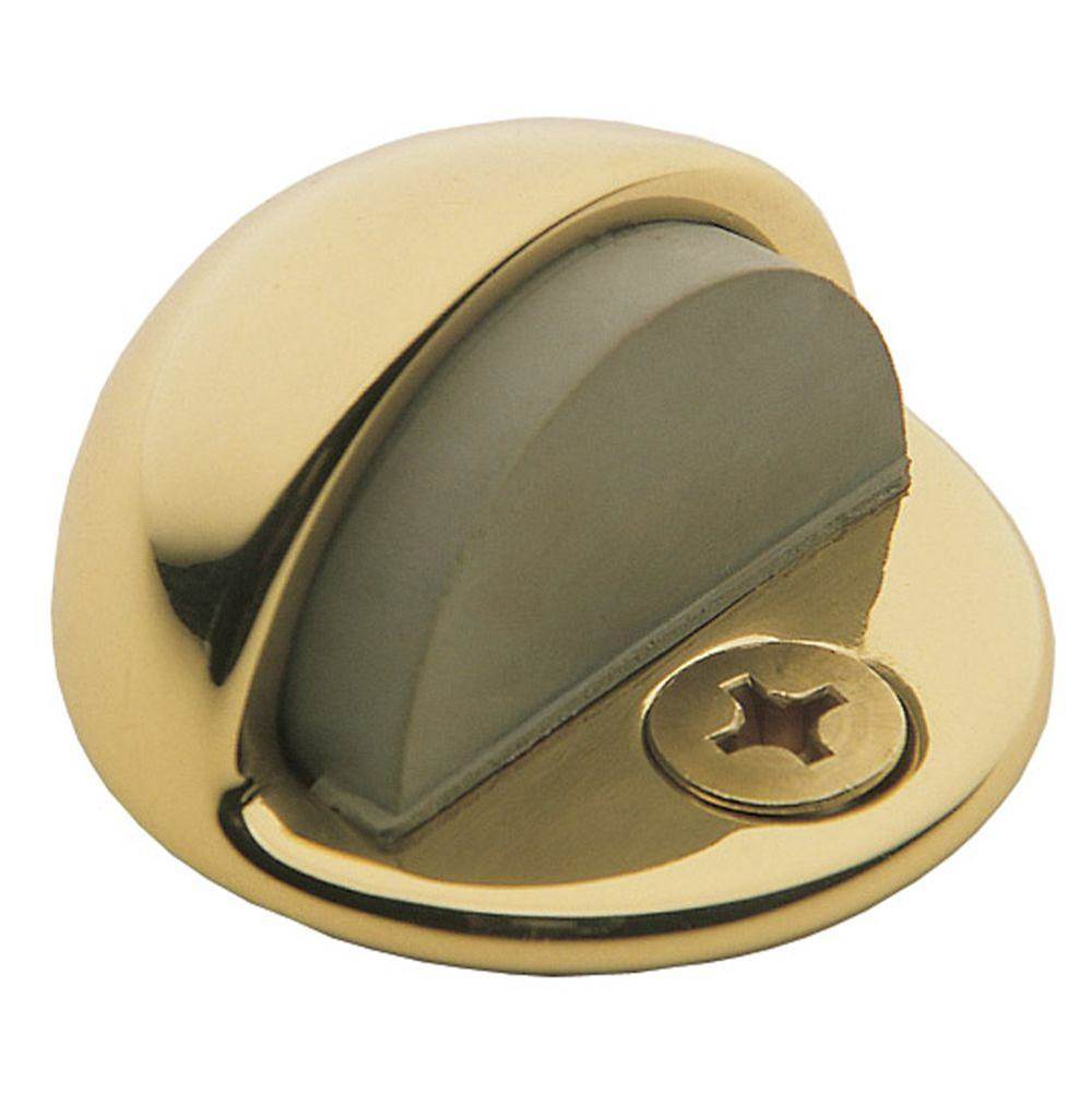 Baldwin - 4000 FLOOR BUMPER 030 - Polished Brass