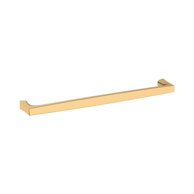 Baldwin - 4957 PALM SPRINGS Pull 12IN - Non Lacquered Brass