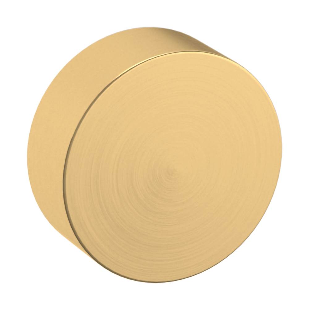 Baldwin - 4405 CONTEMPORARY Knob 1.5IN - Liefetime Satin Brass