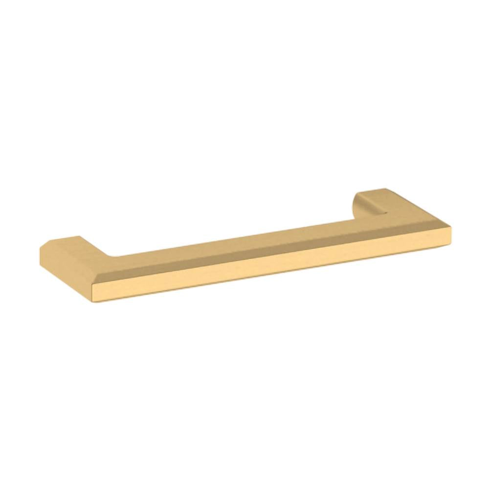 Baldwin - 4412 Bevel Pull 4IN - Liefetime Satin Brass