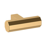 Baldwin - 4416 Octagonal Knob 1.5IN - Non Lacquered Brass