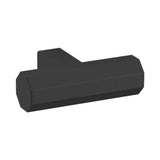 Baldwin - 4416 Octagonal Knob 1.5IN - Satin Black