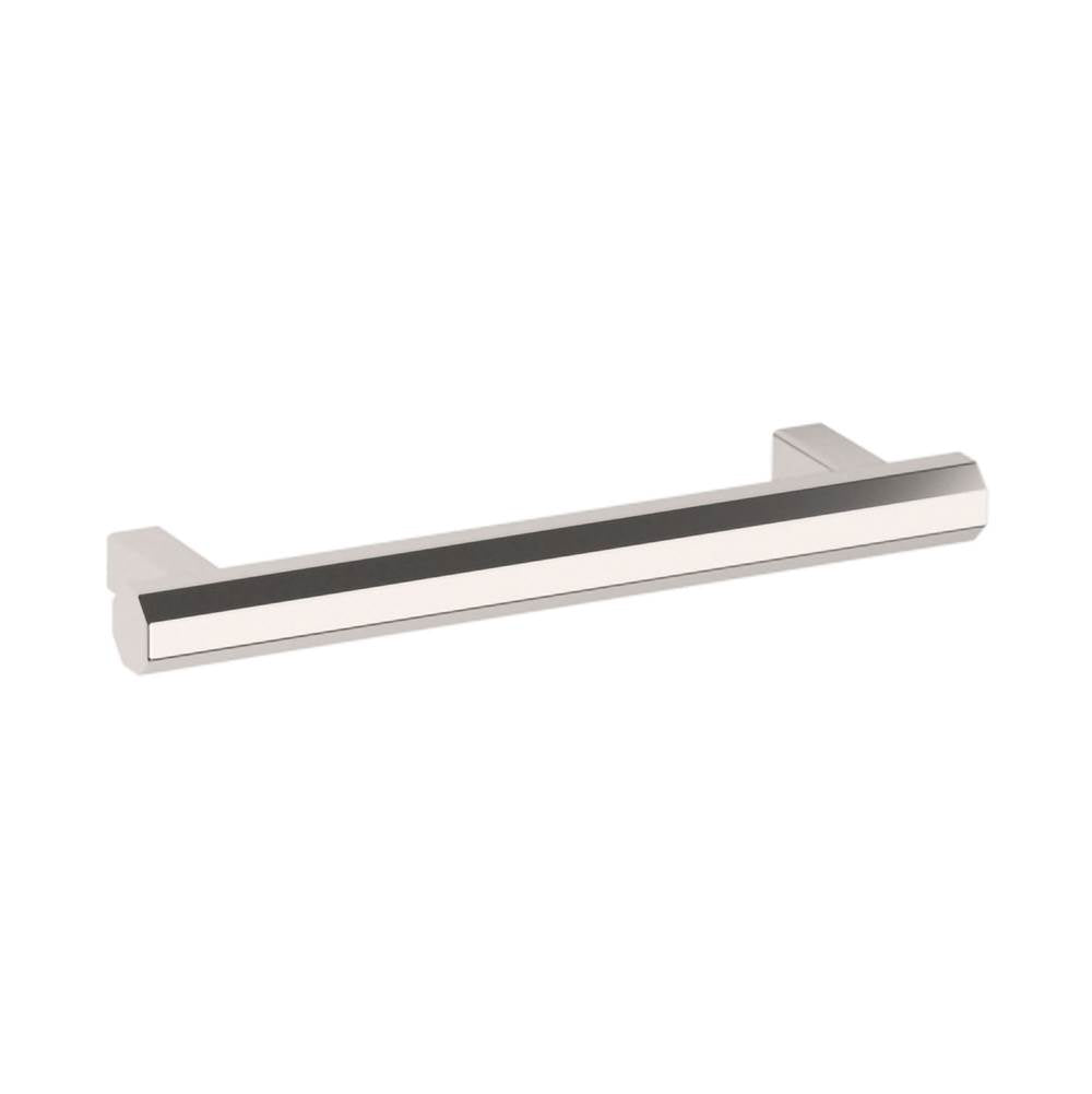 Baldwin - 4417 Octagonal Pull 4IN - Polished Nickel,Lifetime Finish