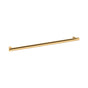 Baldwin - 4419 Octagonal Pull 12IN - Non Lacquered Brass