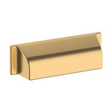 Baldwin - 4421 Transitional Cup Pull 4IN - Liefetime Satin Brass