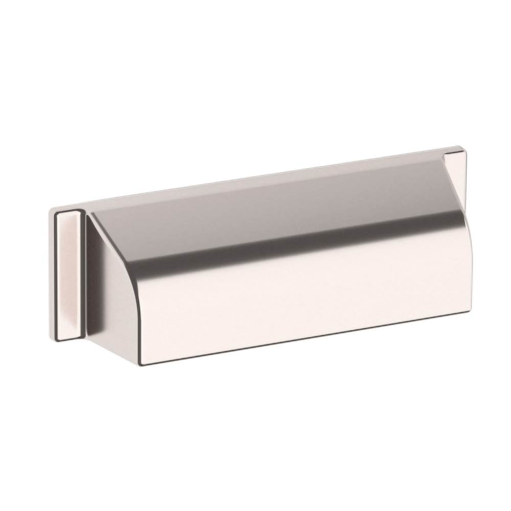 Baldwin - 4421 Transitional Cup Pull 4IN - Polished Nickel,Lifetime Finish