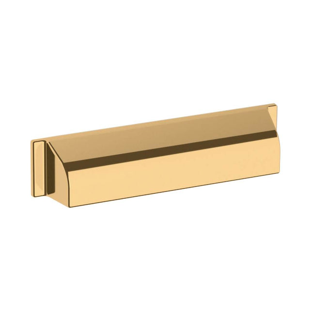 Baldwin - 4422 Transitional Cup Pull 6IN - Non Lacquered Brass