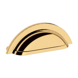 Baldwin - 4424 CUP PULL 4IN 031 - Non Lacquered Brass