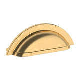 Baldwin - 4424 CUP PULL 4IN 044 - Liefetime Satin Brass