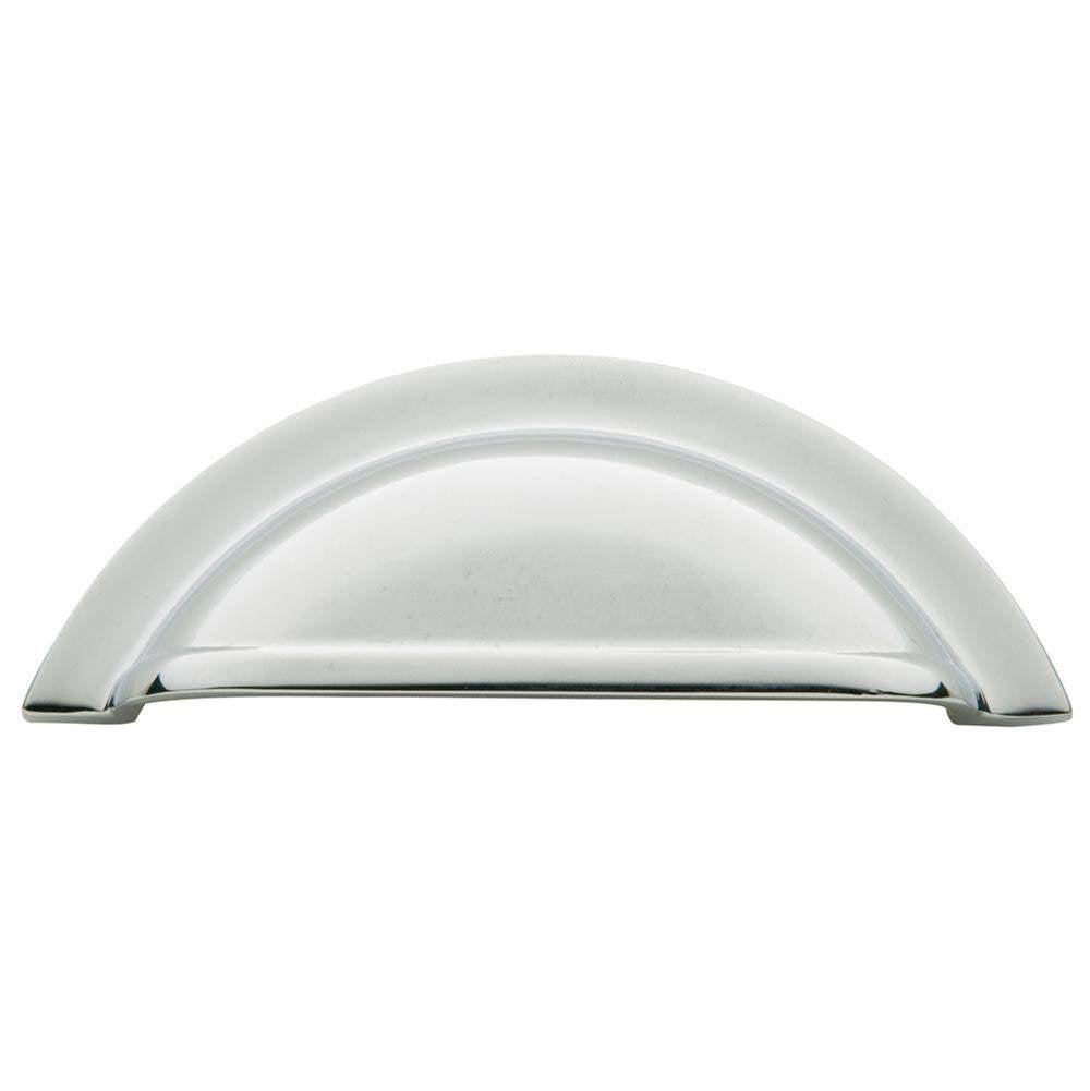 Baldwin - 4424 CUP PULL 4IN 260 - Polished Chrome