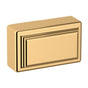 Baldwin - 4425 Raised Knob 1.5IN - Non Lacquered Brass