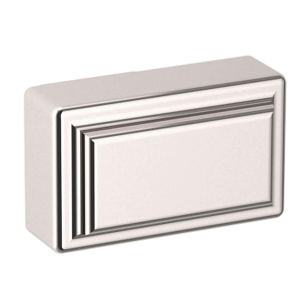 Baldwin - 4425 Raised Knob 1.5IN - Polished Nickel,Lifetime Finish