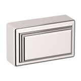 Baldwin - 4425 Raised Knob 1.5IN - Polished Nickel,Lifetime Finish