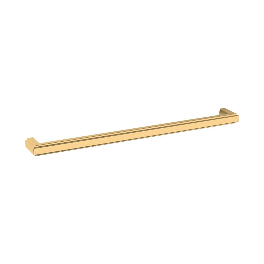Baldwin - 4429 Raised Appliance 18IN Pull 18 - Liefetime Satin Brass