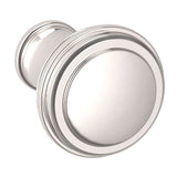 Baldwin - 4454 SEVERIN FAYERMAN C KNOB 1IN - Polished Nickel,Lifetime Finish