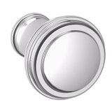 Baldwin - 4454 SEVERIN FAYERMAN C KNOB 1IN - Polished Chrome